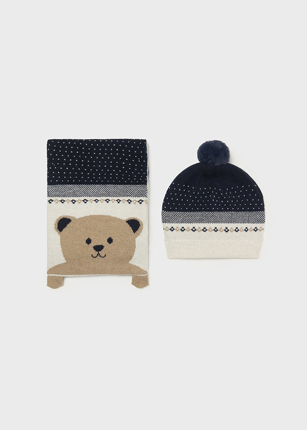 Gorro + bufanda tejido 1076731