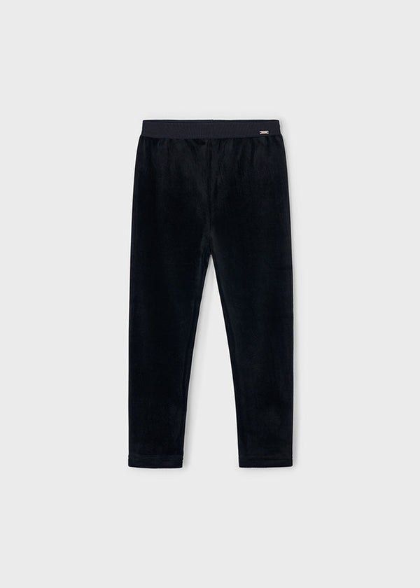 Leggins Terciopelo Negro 71256