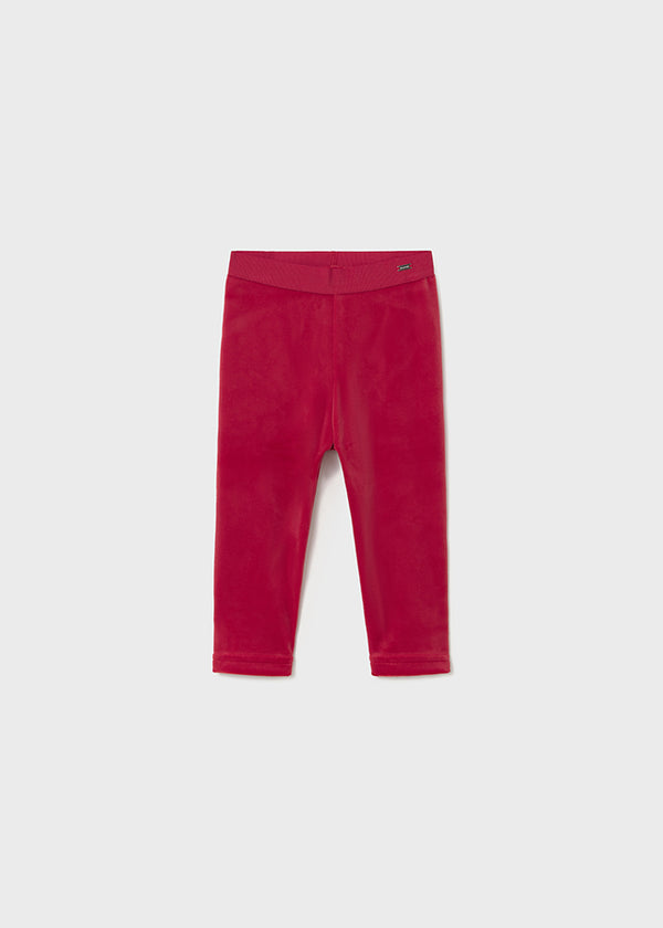 Leggings Terciopelo Rojo 72794