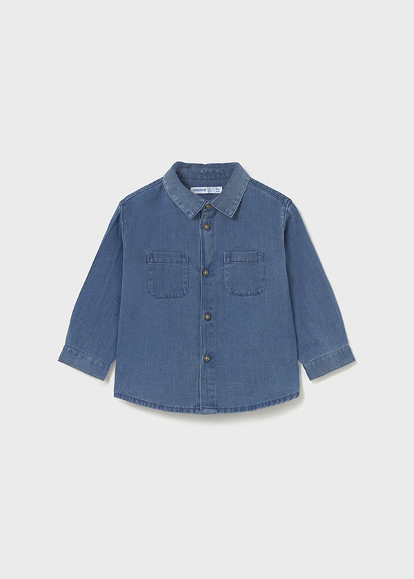 Camisa M/L Denim 210805
