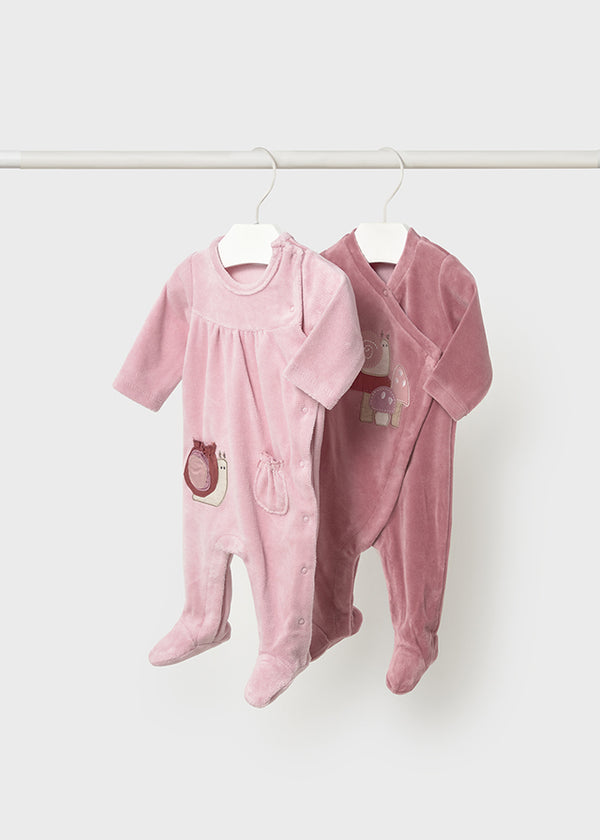 Pijama Rosa Caracol C/U 270612