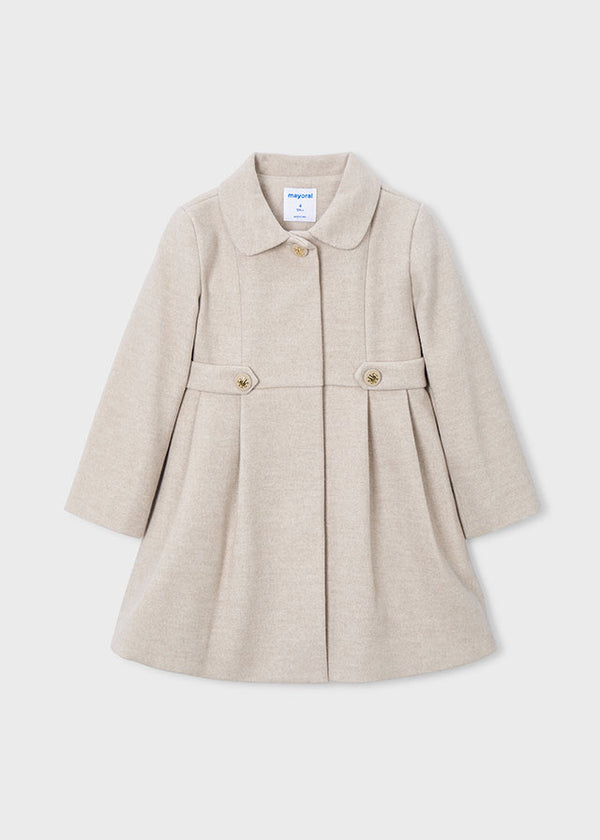 Abrigo Paño Beige 444042