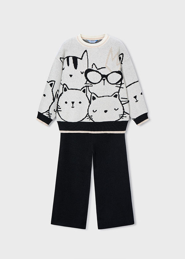 Conjunto Cat Tejido 458392