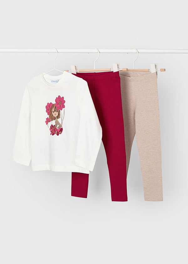 Conjunto 3PC Chica Flor 472448