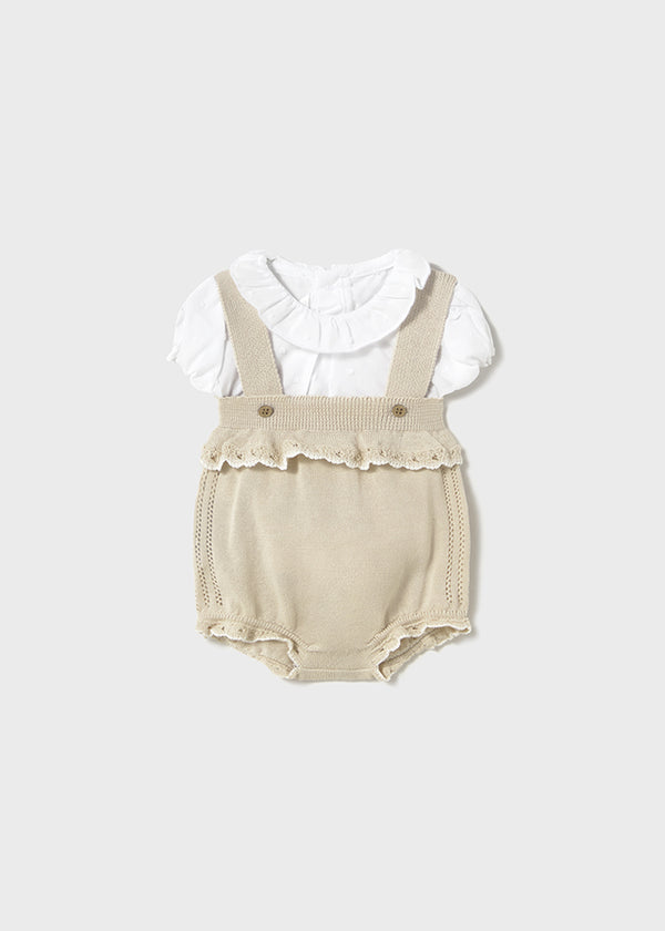 Conjunto Peto Tricot 166141