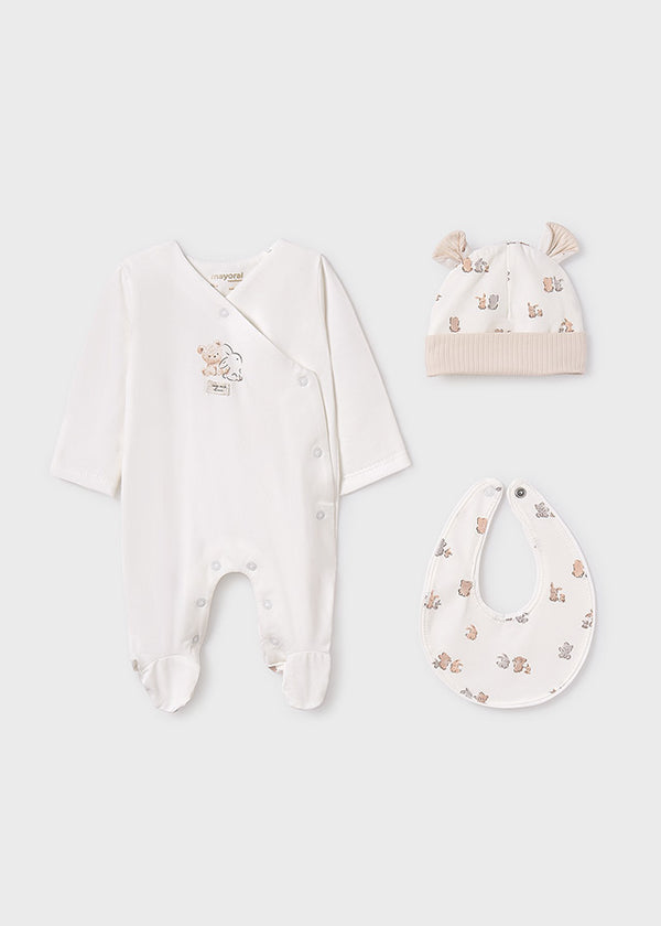 Pijama + Babero + Gorro 990758
