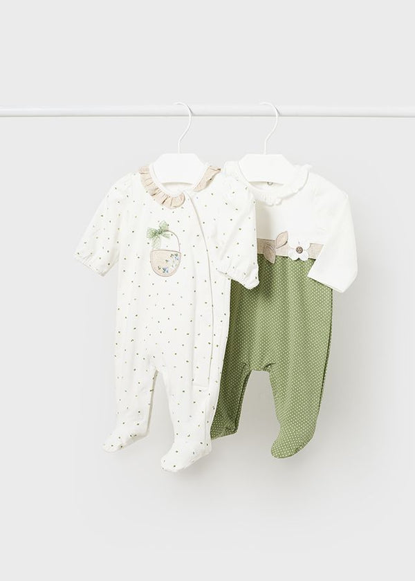 Pijama Flores Eucalipto C/U 170987