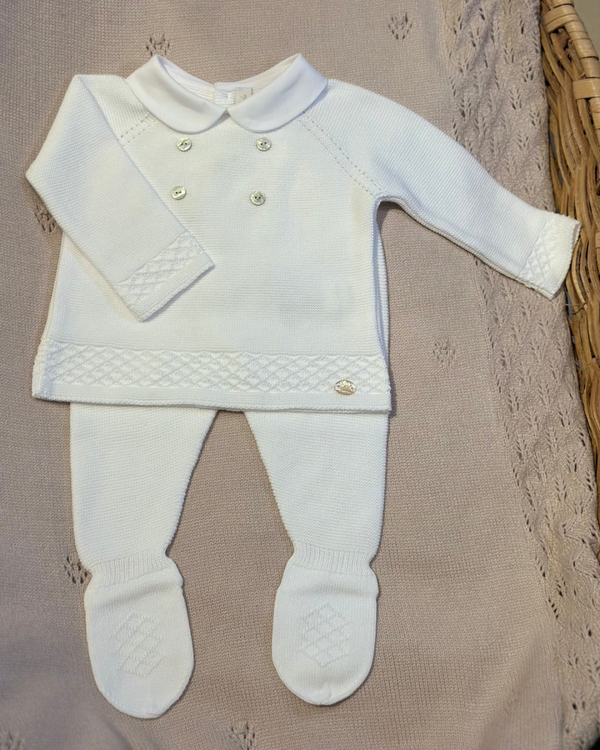 Conjunto 2pc Tricot Botones 10257