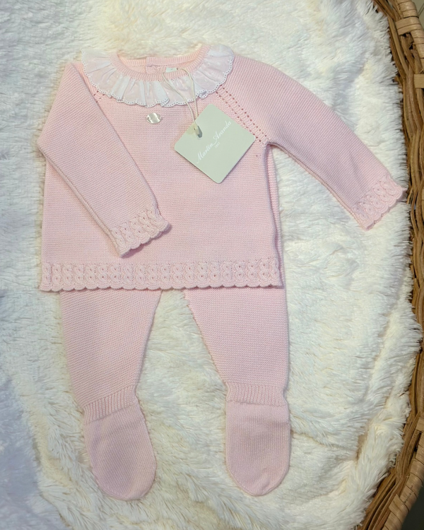 Conjunto 2pc Tricot Cuello 11255