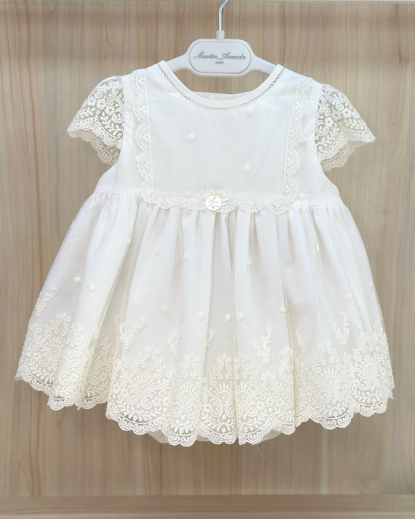 Vestido Ceremonia Encaje 20270